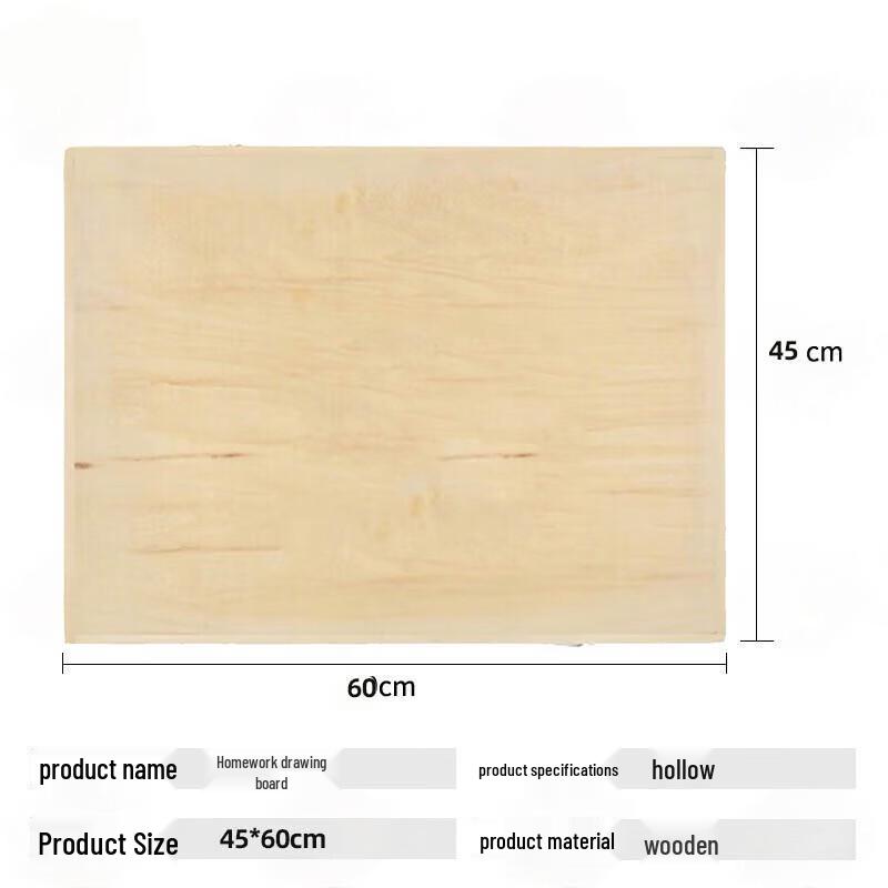 Wooden Topographic Field Drawing Board