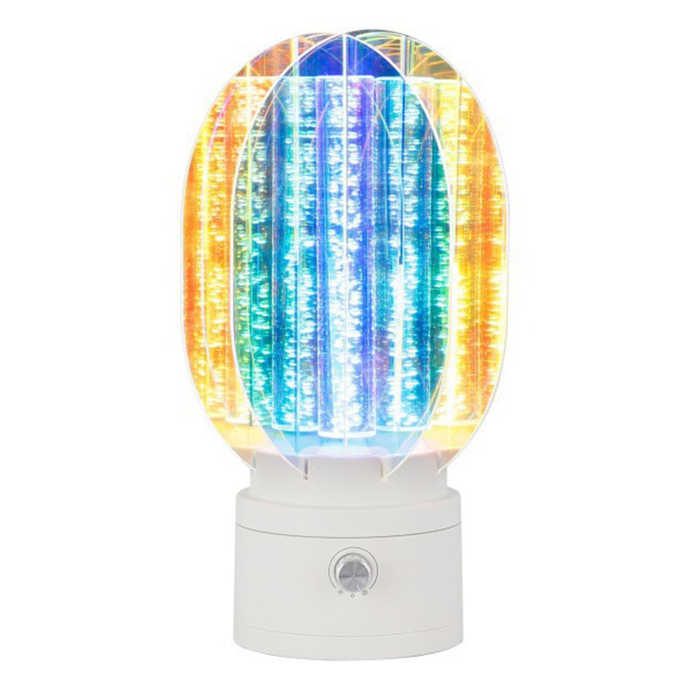 

Creative Rotating Night Light Aurora Lamp Stepless Dimming Rechargeable Romantic Atmosphere Light A