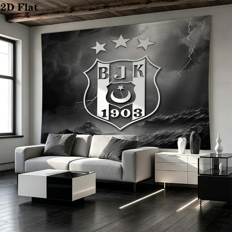BJK Printed Tapestry – Wall Hanging for Bedrooms, Dorms, and Home Decor