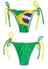 Brazilian Style Bikini with Tie Loop Bottom Size [Sanas] (sold Separately) (G (Japanese L))