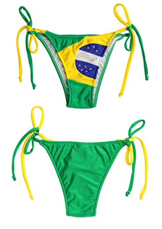 Brazilian Style Bikini with Tie Loop Bottom Size [Sanas] (sold Separately) (G (Japanese L))