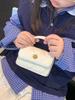 Cross-border Mini Square Kids' Handbag: Diamond Pattern, Embroidered, Versatile Crossbody and Coin Purse for Girls