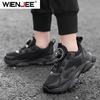 Children'S Fashion Sports Shoes Breathable Student Black School Walking Shoes Anti-Skid Boys& Girls Casual Running Sneaker