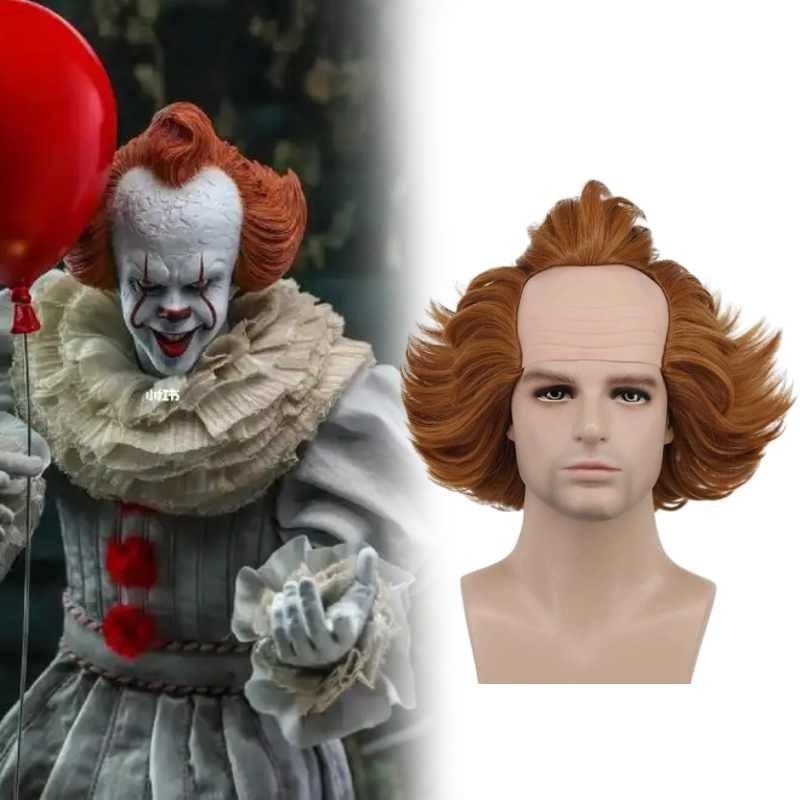 It Pennywise Cosplay Wig With Hightemperature Silk For Halloween Costume And Themed Parties