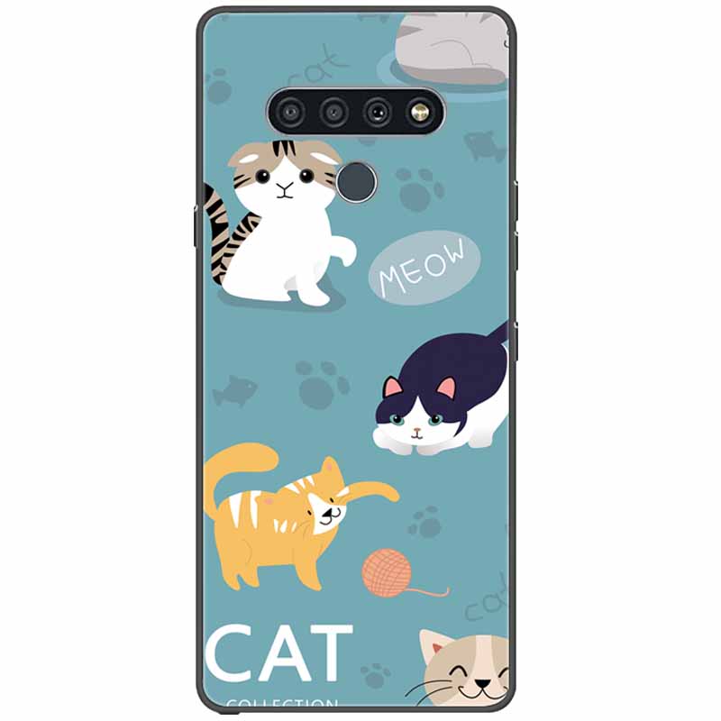 For LG K51 K61 Stylo6 Case Silicone Soft Colorful TPU Phone Cases for LG Stylo 6 Back Cover Bumper Funda for LGK51 K 61 Coque