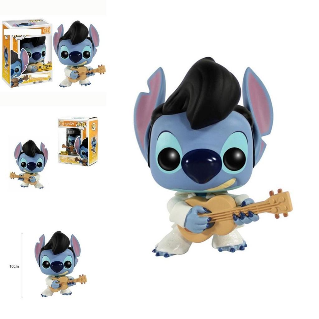 Elvis Stitch Funko Pop Anime Doll Figure Collectible Toy For Kids Gift