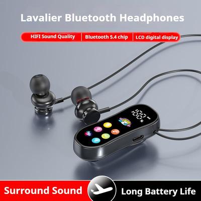 JYL TS Lavalier Headphones HD Screen 30H Play Surround Sound