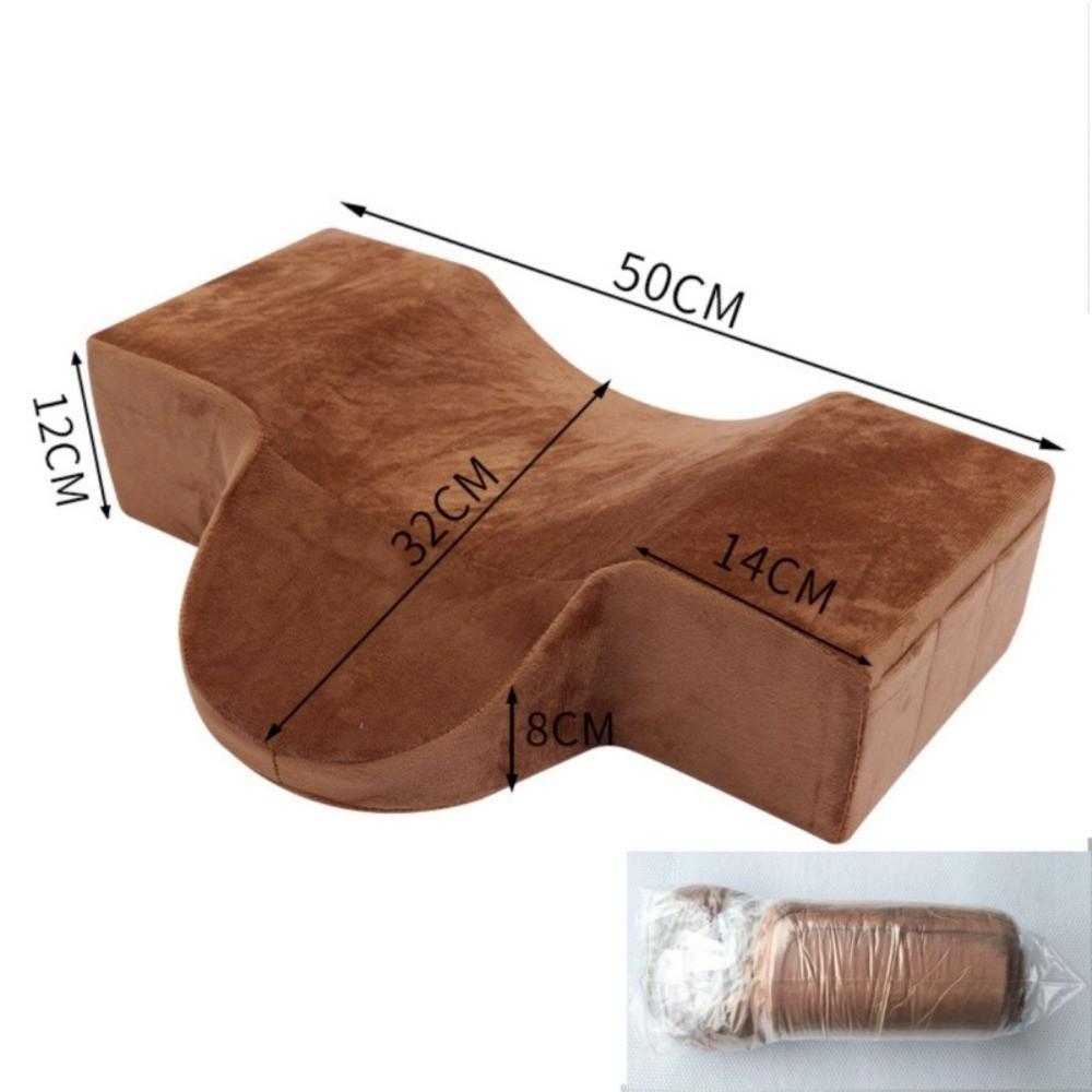 Memory Foam Eyelash Pillow Ergonomic Curve Eyelid Support Cushion Neck Support Pillow Comfortable Butterfly Shape
