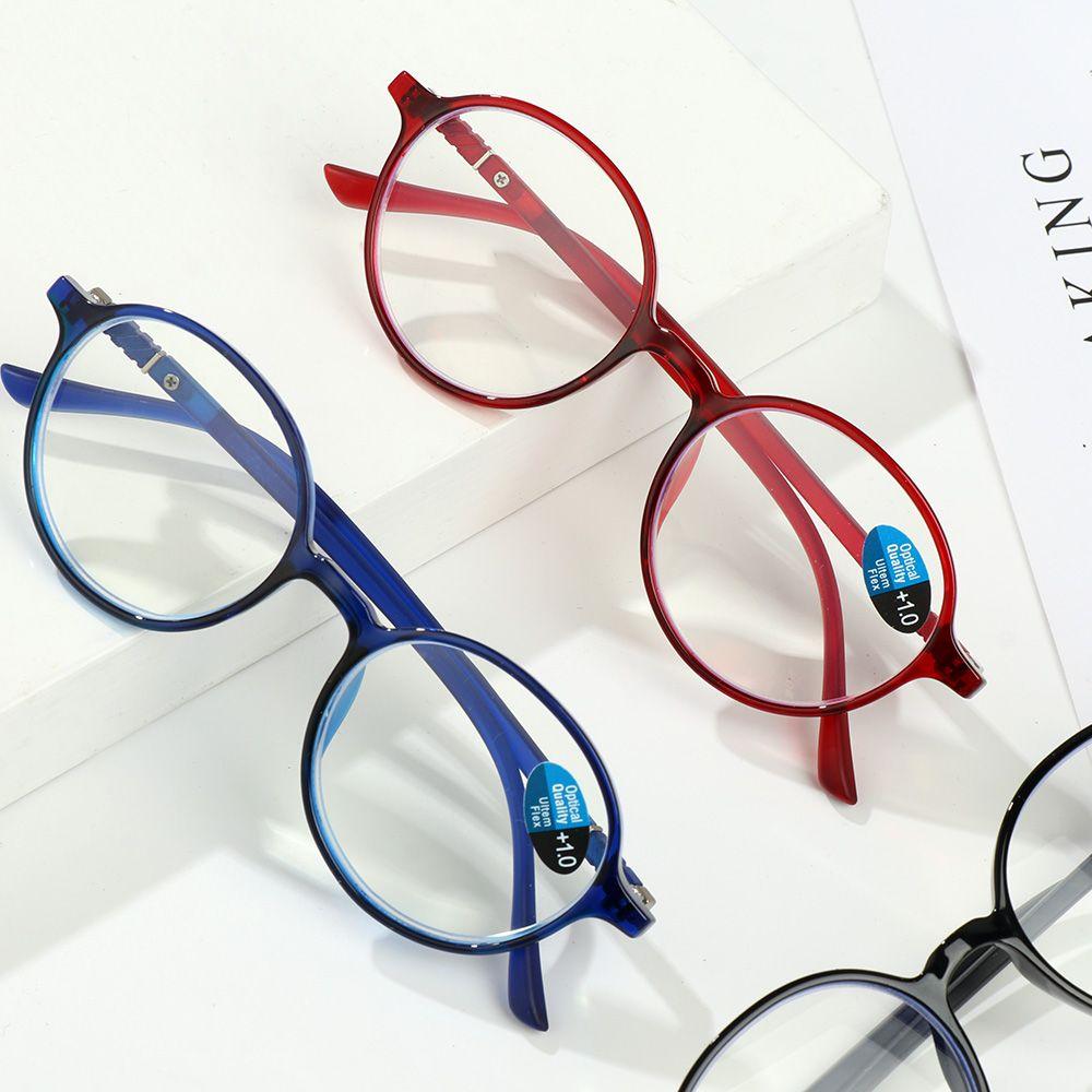 

Fashion PC Vision Care Reading Glasses Anti-UV Blue Rays Presbyopia Eyeglasses Far Sight Eyewear