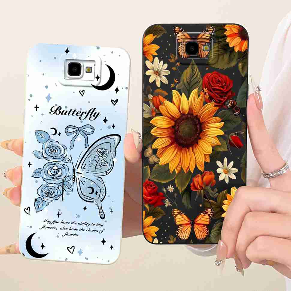 For Samsung Galaxy J4+ Case Sweet Cute Cat Pattern Cover For Samsung J 4 J4 Plus Silicone Soft Cases ShockProof Bumpers