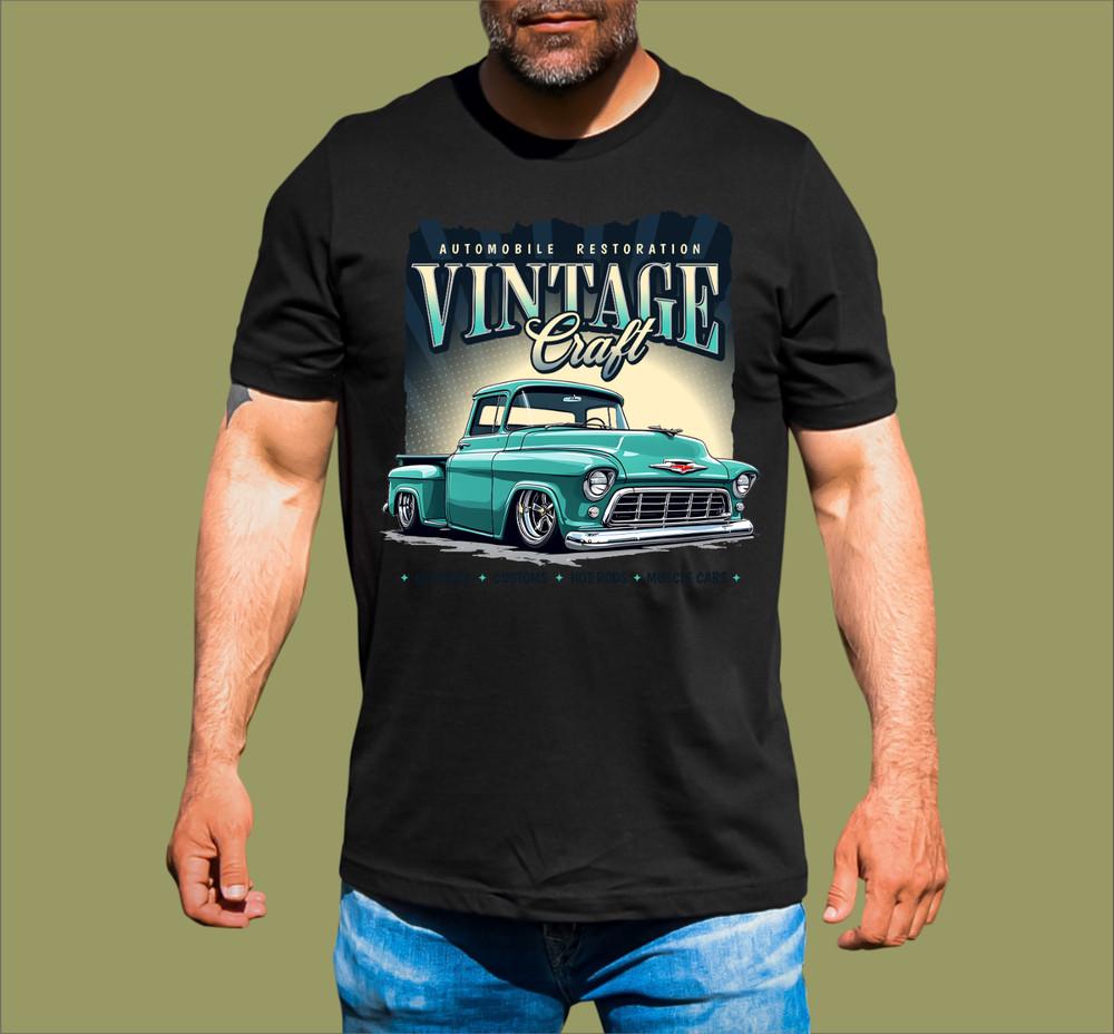 VINTAGE CRAFT CHEV PICKUP T-SHIRT Unisex T-Shirt M