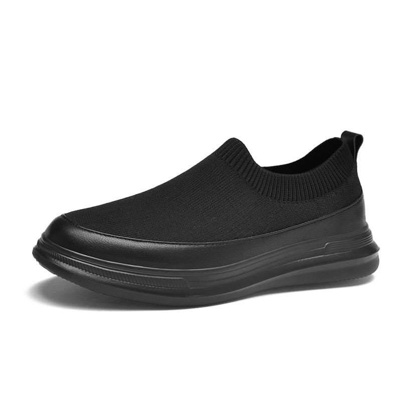 Prodyšné pánské tenisky Stylové pánské lehké boty pro volný čas Vysoce kvalitní pánské slip-on boty Outdoor Pánské Pohodlné ploché