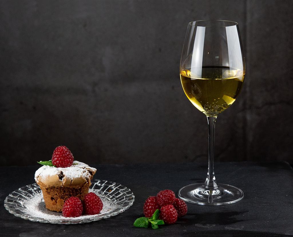 Riedel Vinum Sauvignon Wine Set of Blanc/Dessert Glasses, 350ml, 2, 6416/33