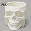 Gothic Style Gift for Him Skull Shape Pen Holder, Large Capacity Desktop Organizer, Matte Creative Statue Organizer Finish PLA Storage Cup Pens