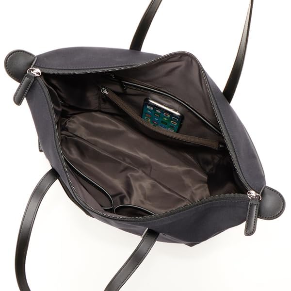 Tote Bag Nylon Tote M Size Beige [Isaac] Cotton-Like Women's (21)