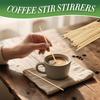 1000pcs Sip Stirrers - 5.5 inch Coffee Stir Sticks Hot Drink Beverage Stirring Swizzle Stir Sticks Biodegradable Stirring Sticks for Coffee, Tea, and