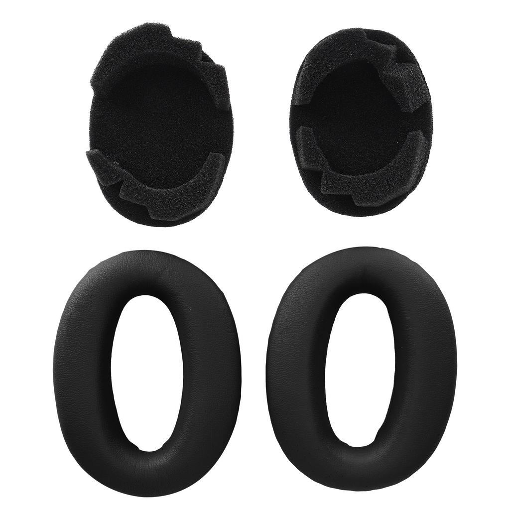Headphone Ear Pads Replaceable Sponge Pad with Tuning Cotton for Sony MDR‑1000X WH‑1000XM2