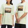 Adidas Neo Photo Print Sports Logo Tee Unisex Tops Acid-Green HC9745