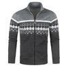 Cardigan da Uomo Autunno Inverno Giacca Maglione Cappotti Caldi Maglioni Casual Maschili Slim Fit Capispalla Maglioni Invernali 3XL Yasheng