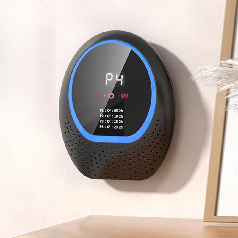 Wall-Mounted UV Air Purifier with Deodorizing & Formaldehyde Removal Functions