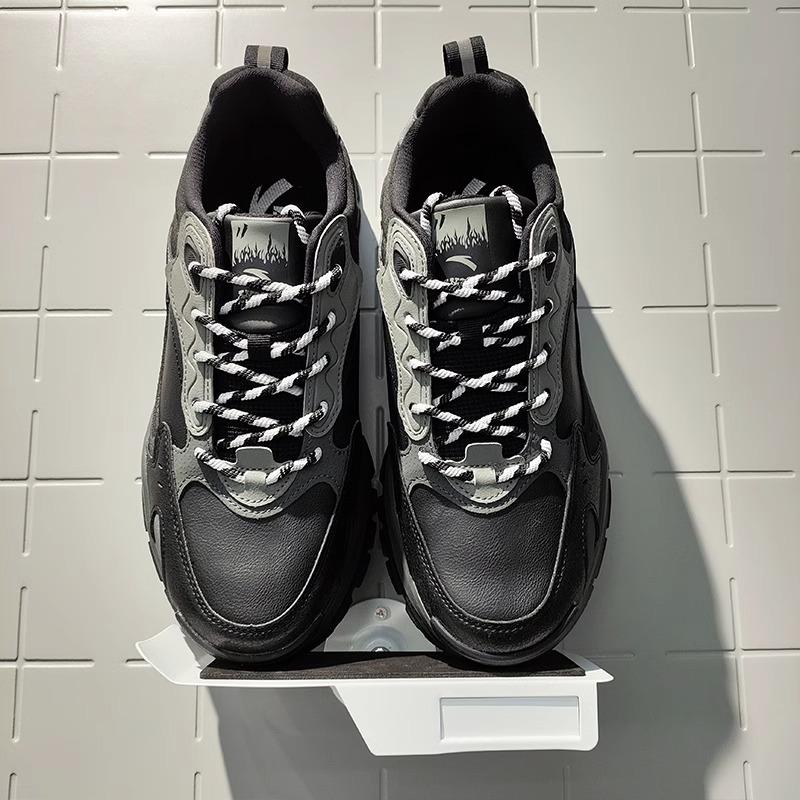 Anta Breathable Coverage Low top Mountaineering Shoes Men's Black Gray Sneakers 112348855-1