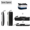 6Pcs/Set Travel Portable Clothes Storage Bags Lightweight Suitcase Bag Compressed Packing Cubes Luggage Bags Organizer Bags