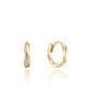Lloyd Twist 5K Gold One-Touch Hoop Earrings Lohq3015H