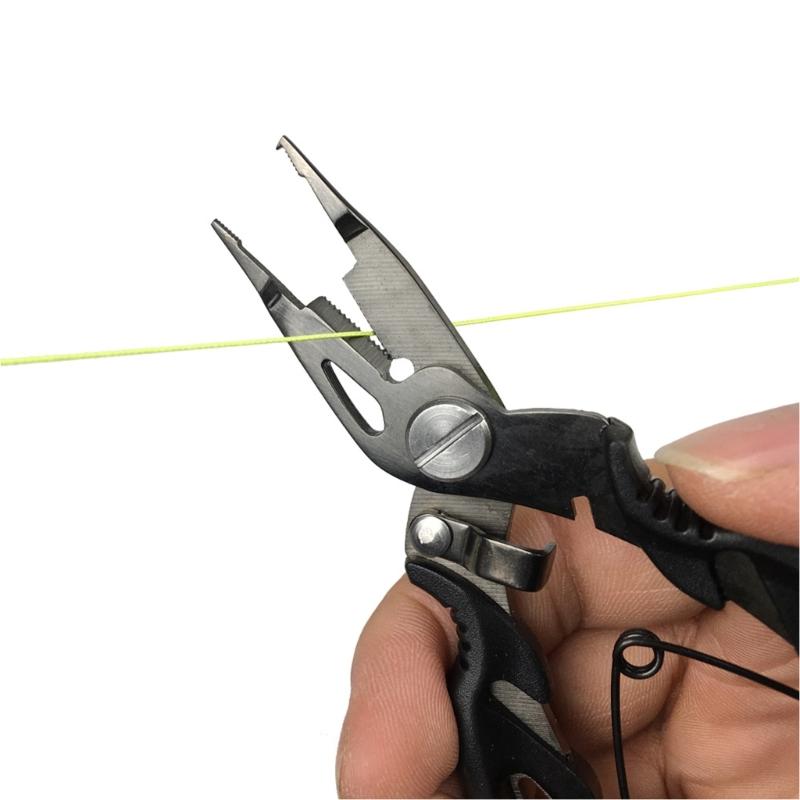 Stainless Steel Fishing Line Cutter Small Fishing Hook Remover Small Fishing Plier Scissors Comfortable Grip Plier