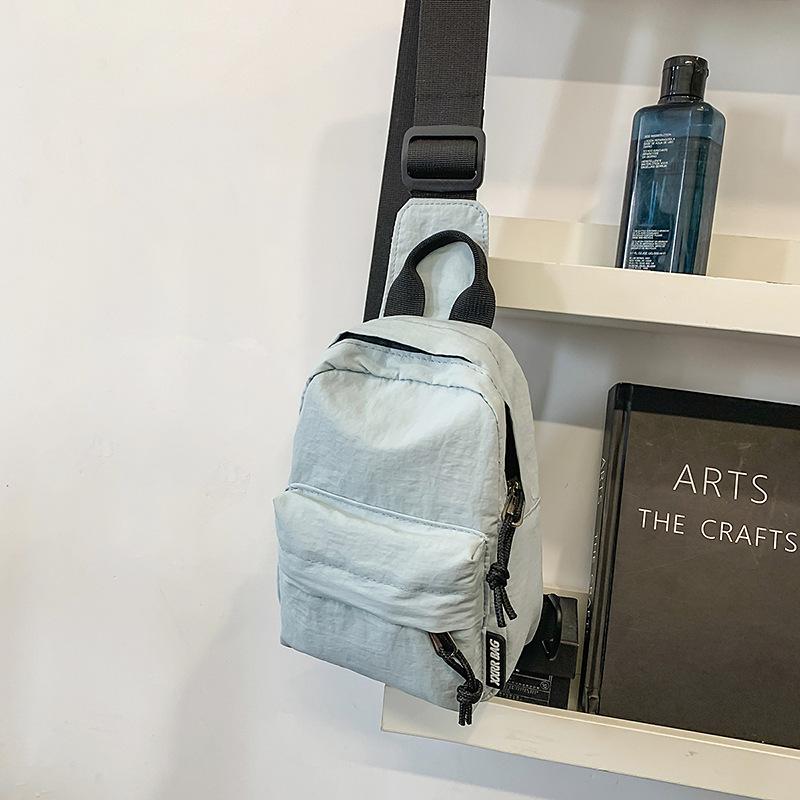 Breast Bag Women'S Trend Small Satchel Personalized Fashion Brand Crossbody Backpack Men'S Casual Mini Mobile Phone Bag