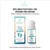 SkinSide 20% Urea Foot Roll On for Cracked Heels & Dry Feet | Lactic Acid + Salicylic Acid | Callus Remover & Heel Repair Serum | Softens Rough Skin