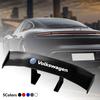 Auto Heckspoiler Mini Spoiler Flügel Kleiner Heck Emblem Aufkleber Dekoration Für Volkswagen CC Golf 4 6 7 GTI Tiguan Passat B5 B6 B7 Jetta MK5 MK6