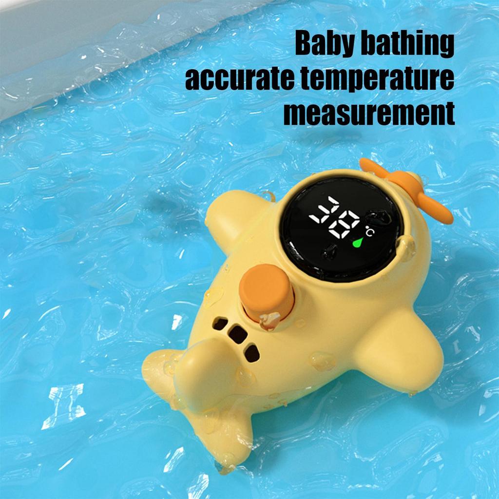 Baby Water Temperature Gauge For Bath Waterproof Bathing Toy Cartoon Shape Bathtub Toys For Children Toddler Bathroom