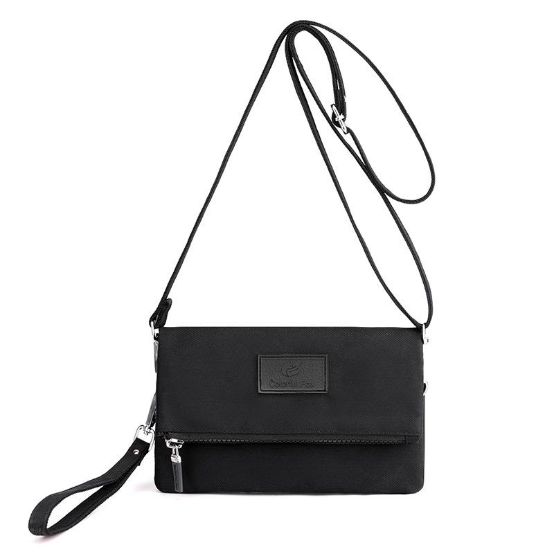 

Summer new women s messenger bag, stylish and simple shoulder bag, cashier change handbag чорний