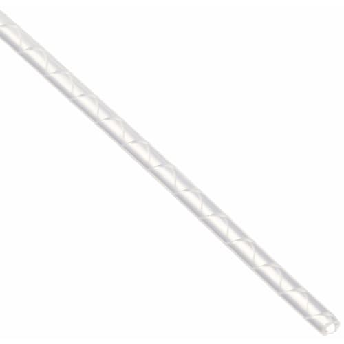 TRUSCO Spiral Tube 10m Bundle Diameter 1.5~10.0 White
