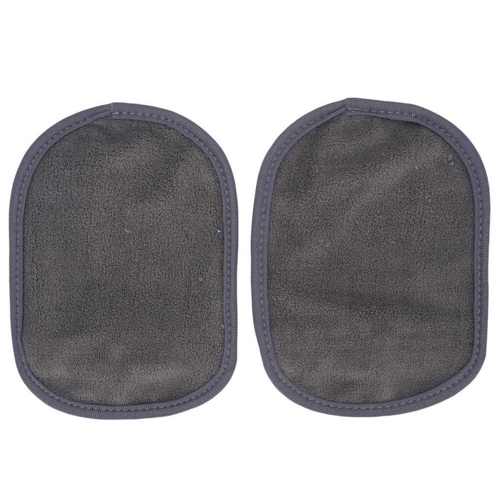 2 Pcs Sand Wipe Off Mitts Large Size   Mesh Fabric Beach Sand Remover Cleaner Vacation   for Sandboxes