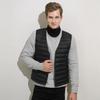 Collarless down liner vest autumn and winter light down jacket wear vest vest vest vest vest
