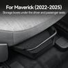 Fits 22-26 Maverick: Under-Seat Storage Organizer Box Interior Trim.