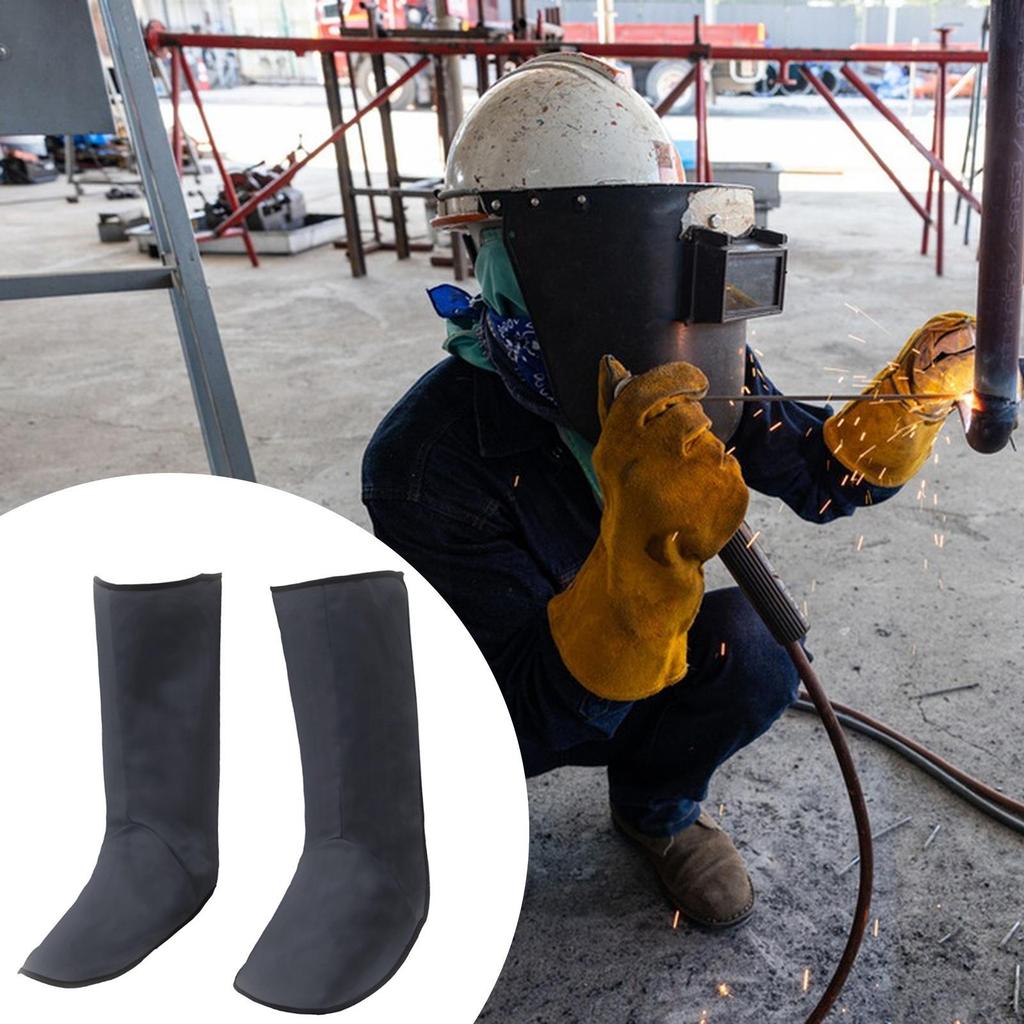 Welding Spats Fire Resistant Shoe Covers Leg Protectors