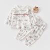 Infant Toddler Cotton Set: Spring & Autumn Wear for 6-Month Baby Girls