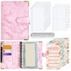 PU Savings Challenges Book Marbling Cash Budget Book Notebook Money Planner  Home Use