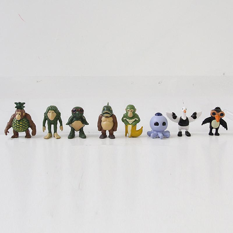 24Pcs Italian Brainrot Tung Tung Sahur Figures Doll Tralalero Tralala Bombardino Crocodilo Shimpanzini Bananini Model Toy Gift