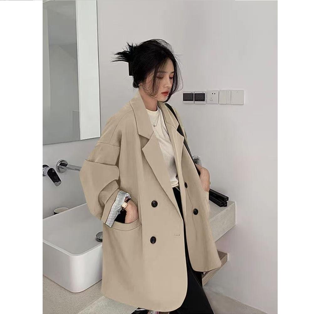 Small Suit Jacket for Women, Spring and Autumn Fashion Version, Loose Temperament, College Style Suit, Women's Top