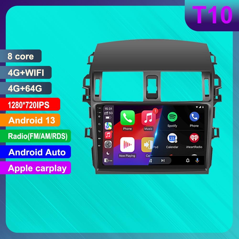 Toyota Corolla 06-13 Android GPS Navigation with Bluetooth, Reversing Camera, CarPlay