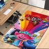 Trolls Printed Carpet, for Office Chair Living Room Bedroom Kitchen Room Decor Gifts.