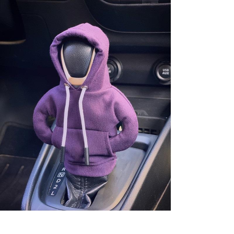 Kryt hlavice řadicí páky do auta Módní mikiny Rukojeť řazení Dekorační kryt řadicí páky Manuální Automatické Auto Interiérová Dekorace Příslušenství