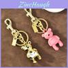 Animal Keychain Cute Bear Lover Gift For Backpack Decoration