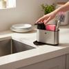 DISPYN Steel Stainless Steel Dishwashing Liquid Dispenser