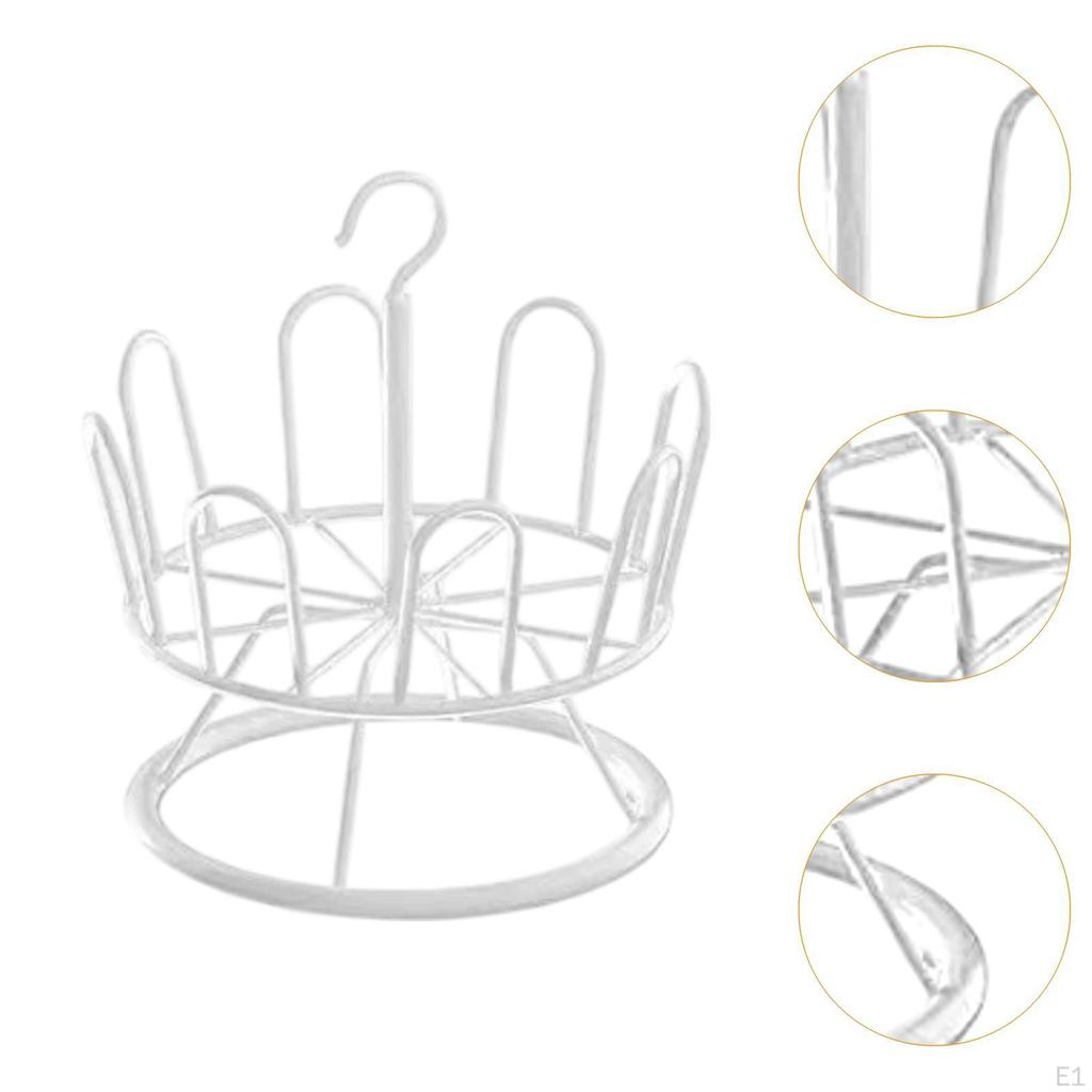 Revolving Shoe Rack Circular Practical Large Capacity Standing Rotating Organizer for Dorm