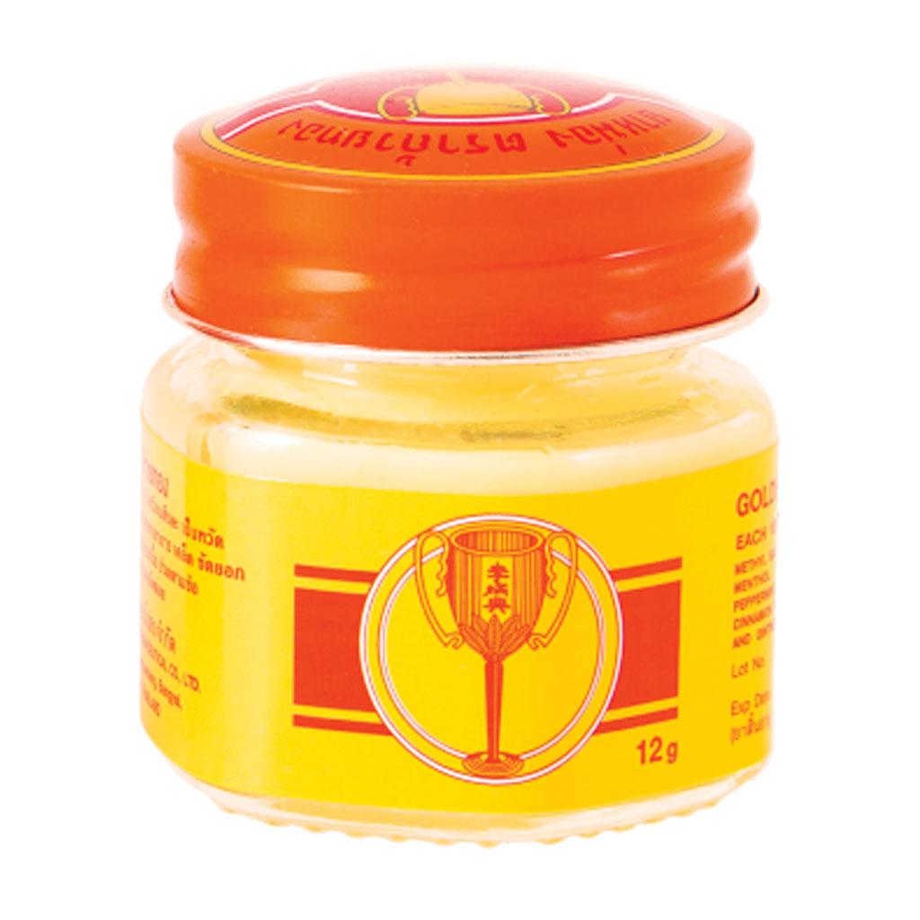 Golden Cup BALM, Thailand's Favourite Balm, 2 G / 4 G / 8 G / 12 G / 22 G / 50 G - Thai
