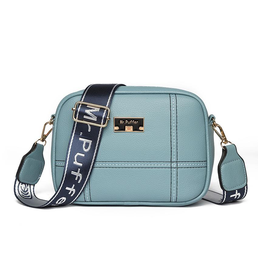 Damentasche Nische Schlicht Kontrastierend Damen Ein-Schulter Umhängetasche Neue Sommermode Kleine Quadratische Tasche